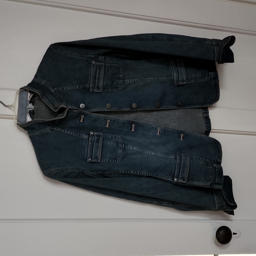 Tahari Blue Jean Jacket - Medium